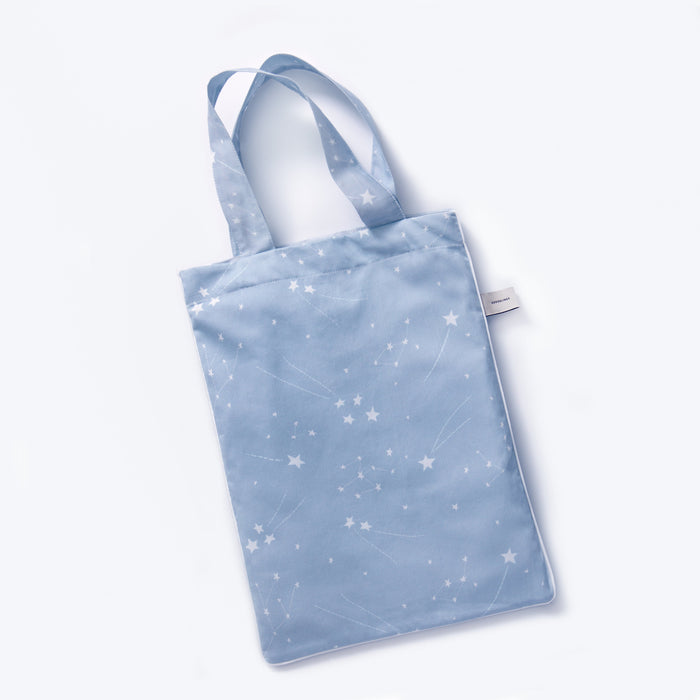 Gooslings Once Upon A Time Crib Sheet - Blue