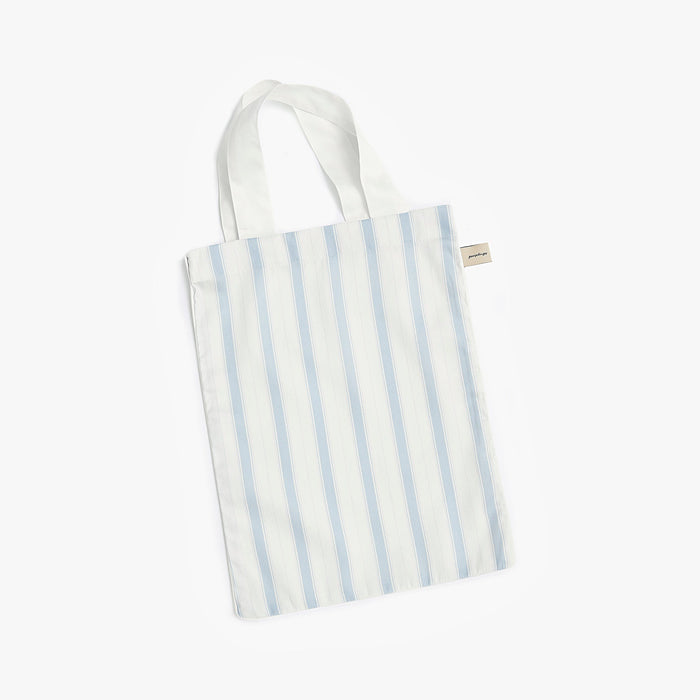 Gooslings Seaside Stripes Crib Sheet - Ocean