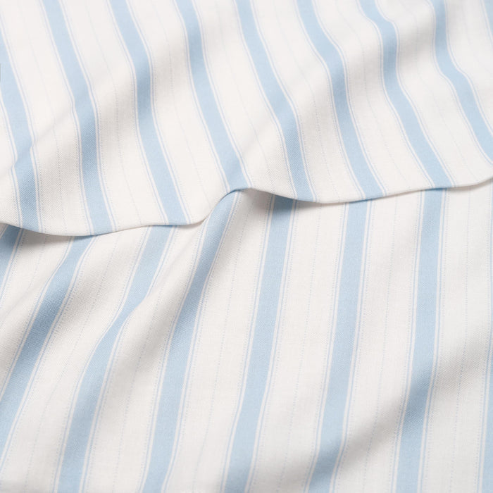 Gooslings Seaside Stripes Swaddle - Ocean