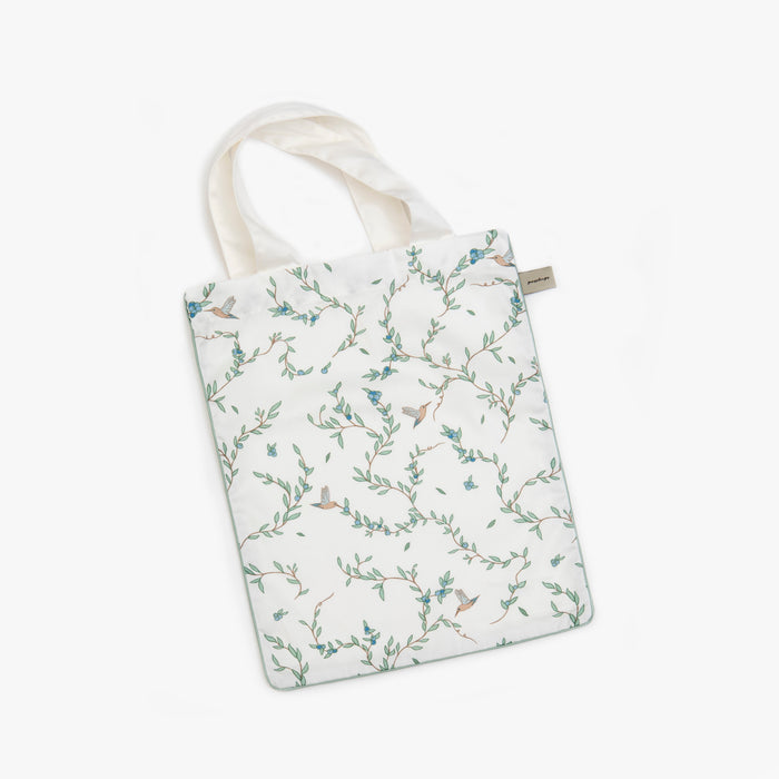 Gooslings Secret Garden Crib Sheet - Ivory