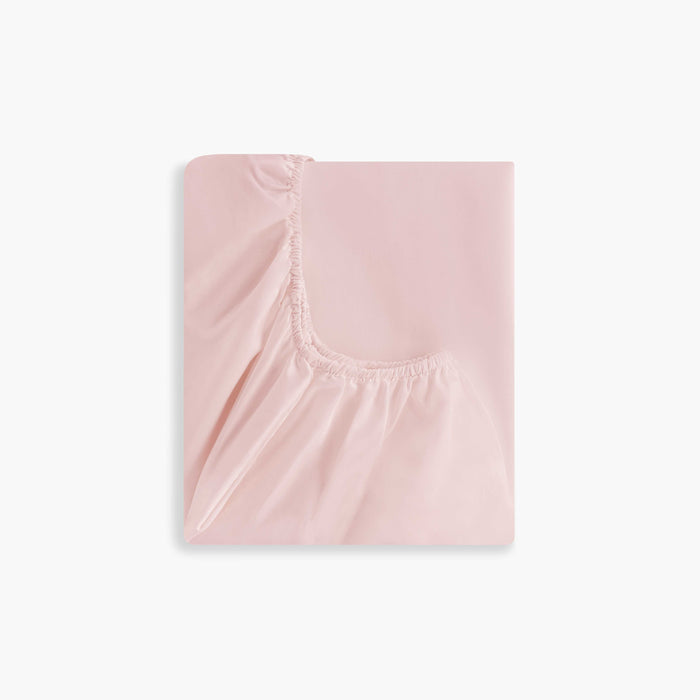 Gooslings Solid Crib Sheet - Pink
