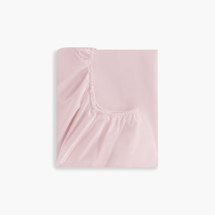 Gooslings Solid Crib Sheet - Rose