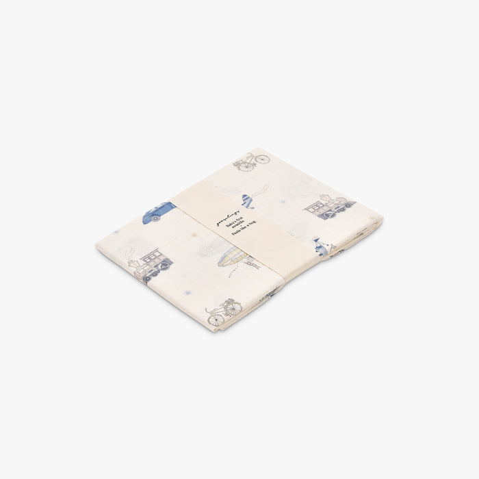 Gooslings Transit Treasures Swaddle - Blue