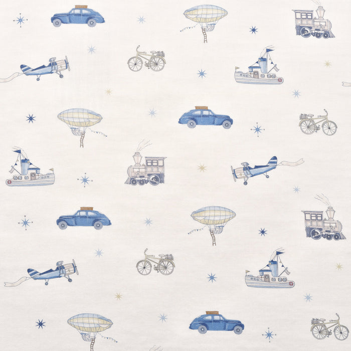Gooslings Transit Treasures Swaddle - Blue