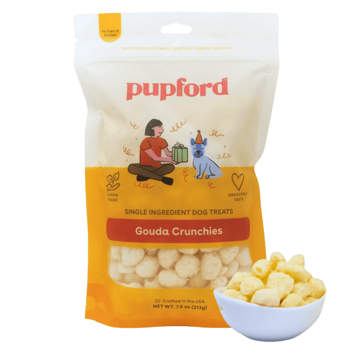 Gouda Crunchies 7.5 ozDog TreatsFound My Animal