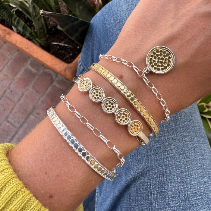 Gratitude Bracelet - Two Tone
