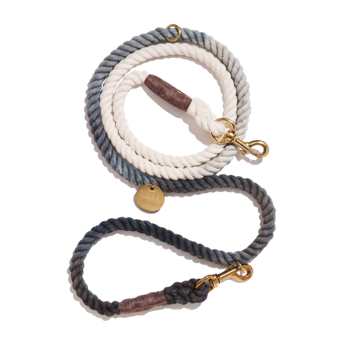 Gray Ombre Rope Dog Leash by Found My Animal | Adjustable & HandcraftedShop LeashesFound My AnimalS