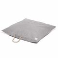 Gray Waxed Cotton Canvas Dog BedDog BedsFound My AnimalM