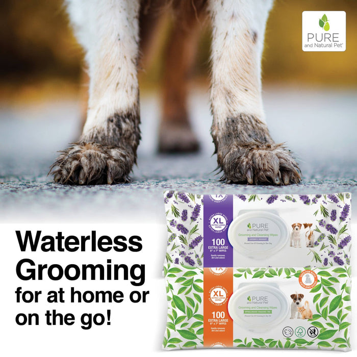 Grooming & Cleansing Wipes for Dogs & Cats - ScentedWellnessFound My Animal