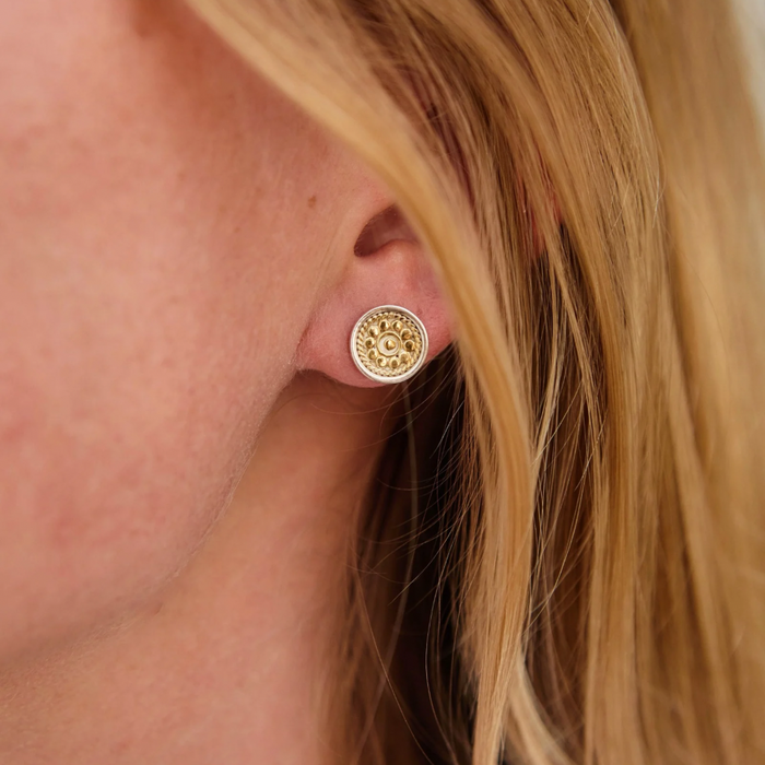 Hope Studs - Two Tone