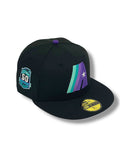 HOUSTON ASTROS "50TH ANN" NEW ERA 59FIFTY FITTED (GRAPE UNDER VISOR)