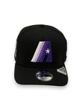 HOUSTON ASTROS (BLK/PURPLE) (45TH ANN) "9FIFTY AFRAME" NEW ERA SNAPBACK