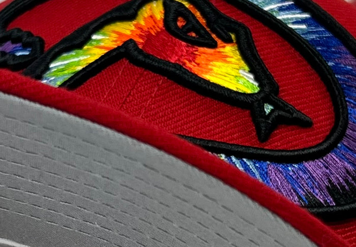 ARIZONA DIAMONDBACKS (2011 ALLSTARGAME) "TYE DYE LOGO" NEW ERA 59FIFTY FITTED