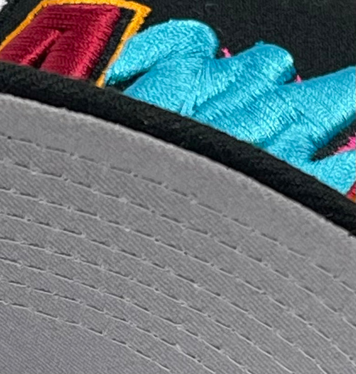 MIAMI HEAT (BLACK) NEW ERA 59FIFTY FITTED