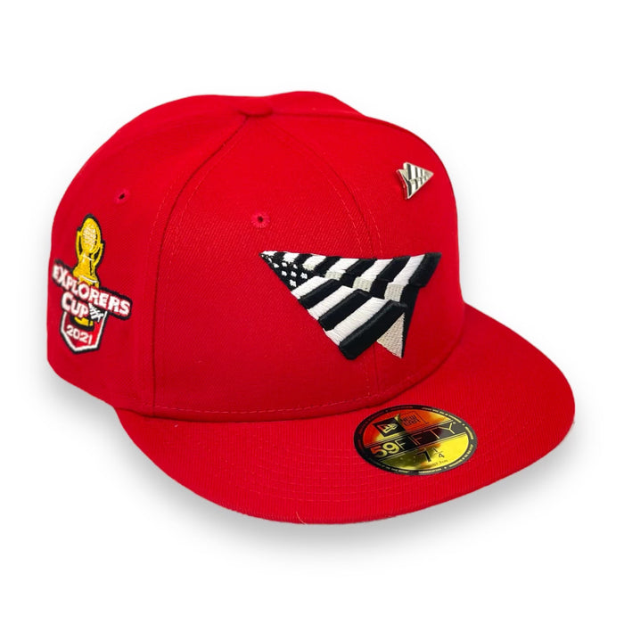 PAPER PLANES  EXPLORERS CUP (CRIMSON) FITTED