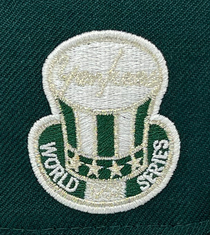 NEW YORK YANKEES (DARK GREEN) (1952 WORLD SERIES) NEW ERA 59FIFTY FITTED (SILVER UNDER VISOR)