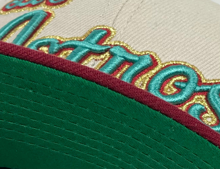 LOS ASTROS (50TH ANN) NEW ERA 59FIFTY FITTED (GREEN UNDERVISOR)