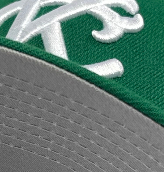KANSAS CITY ATHLETICS (GREEN) (100 MLB SEASON) NEW ERA 59FIFTY FITTED