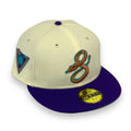 ARIZONA DIAMONDBACKS (OFF-WHITE) "CITY CONNECT" NEW ERA 59FIFTY FITTED (TEAL UNDER VISOR)