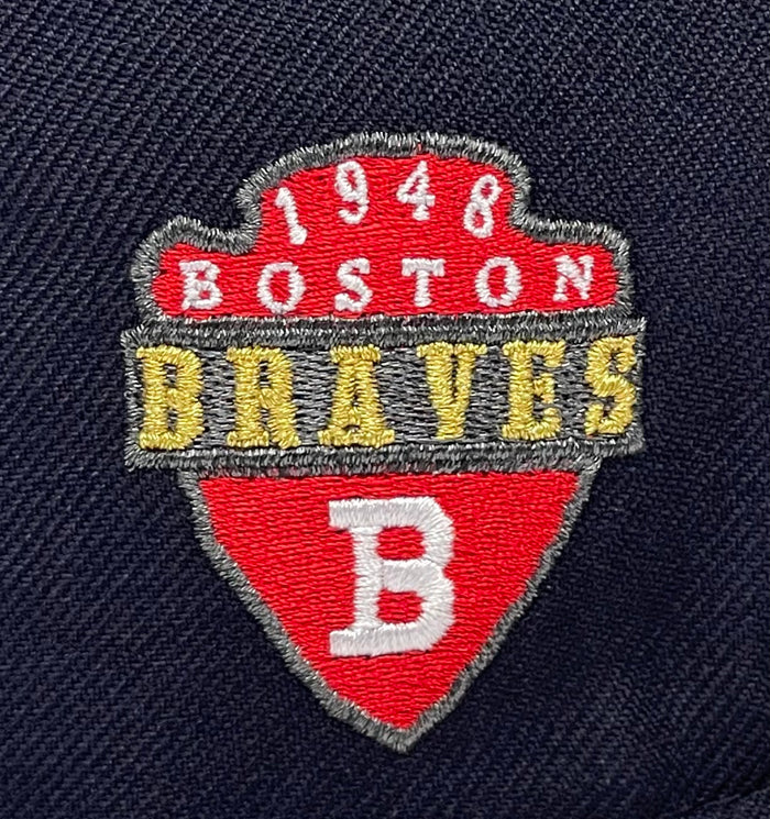 BOSTON BRAVES (1948) NEW ERA 59FIFTY FITTED (GREEN UNDER VISOR)