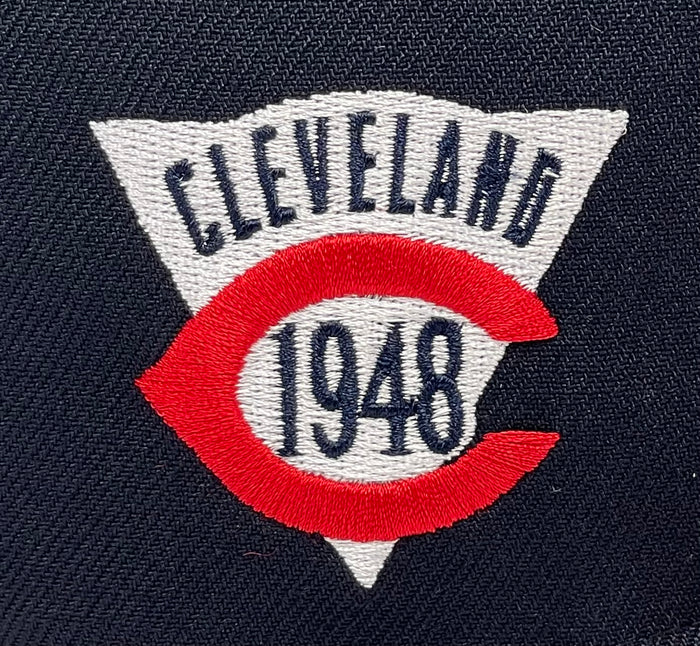 CLEVELAND INDIANS (2-TONE)(1948 INDIANS) NEW ERA 59FIFTY FITTED (GREY UNDER VISOR)