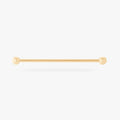 This is an image of a 38mm gold industrial bar. color:null|gold