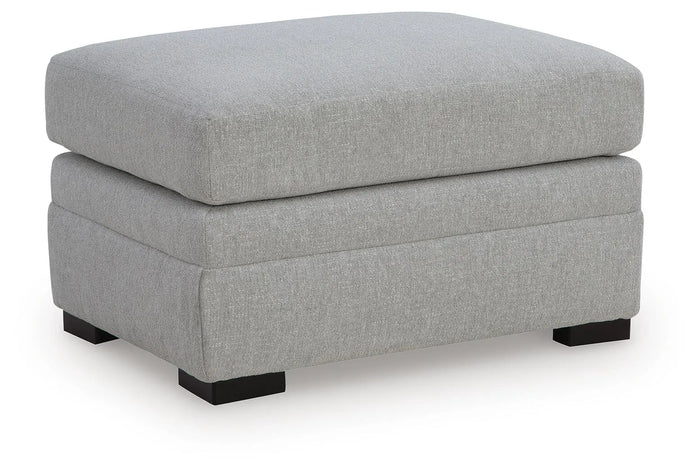 Ivory Brook Ottoman