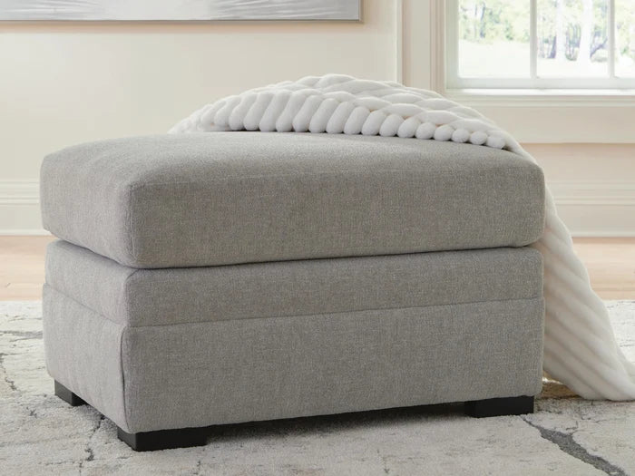 Ivory Brook Ottoman