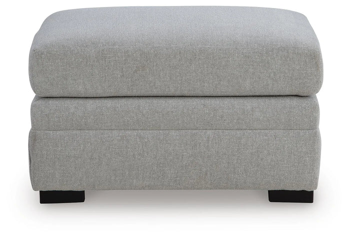 Ivory Brook Ottoman