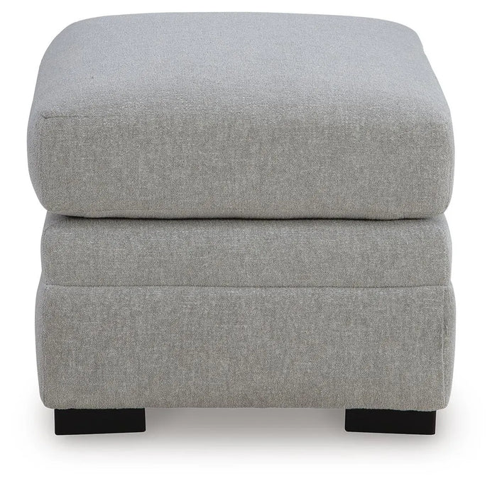 Ivory Brook Ottoman