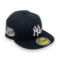(KIDS) - NEW YORK YANKEES (2008 ASG X LOVE OF THE GAME) NEW ERA 59FIFTY FITTED (PINK UNDER VISOR)
