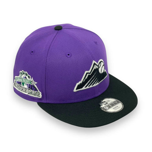 "KIDS" COLORADO ROCKIES (PURPLE / BLACK) (1998 ASG) NEW ERA 9FIFTY SNAPBACK