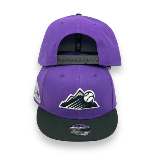 "KIDS" COLORADO ROCKIES (PURPLE / BLACK) (1998 ASG) NEW ERA 9FIFTY SNAPBACK