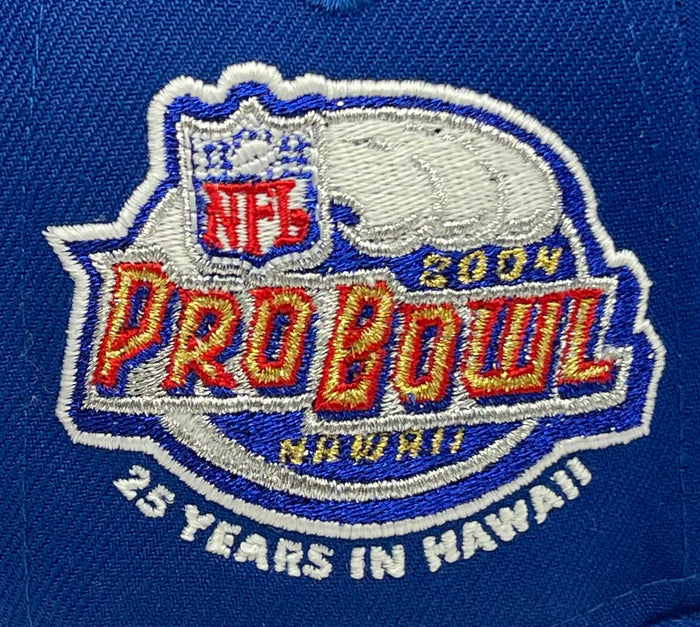 (KIDS) NEW YORK GIANTS (ROYAL) "2004 PRO BOWL" NEW ERA 59FIFTY FITTED