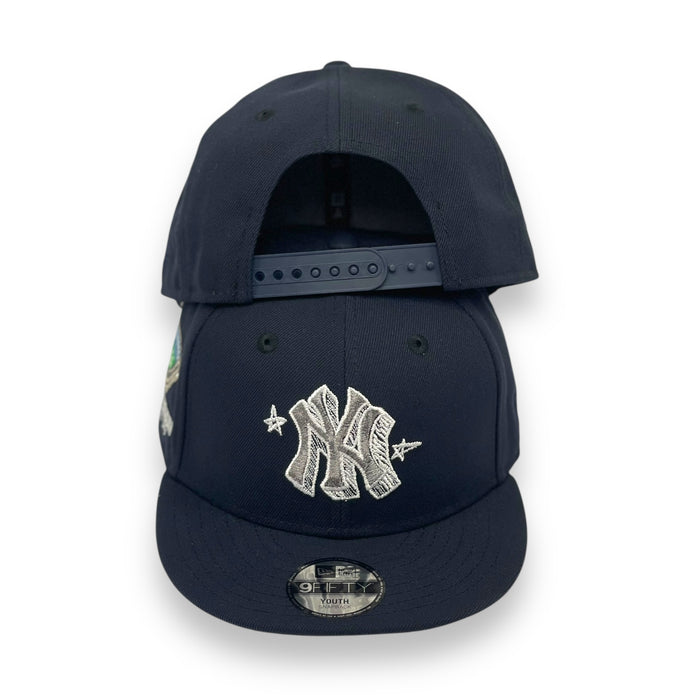 "KIDS" NEW YORK YANKEES CHALK-LOGO NEW ERA 9FIFTY SNAPBACK