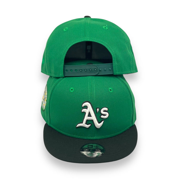 "KIDS" PHILADELHIA ATHLETICS (GREEN / BLACK) (HOHOKAM STADIUM) NEW ERA 9FIFTY SNAPBACK