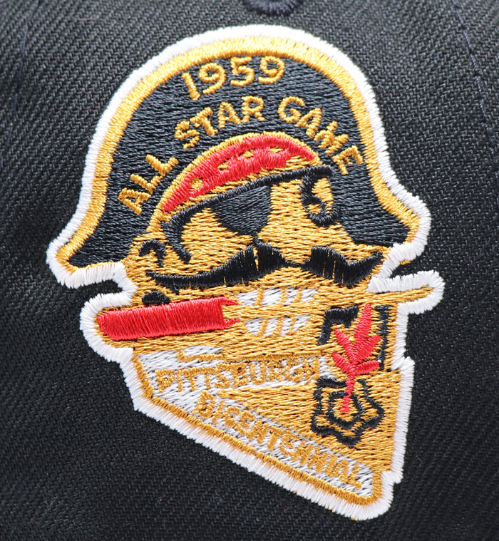 "KIDS" PITTSBURG PIRATES "1959 ALLSTARGAME" NEW ERA 59FIFTY FITTED (YELLOW UNDER VISOR)