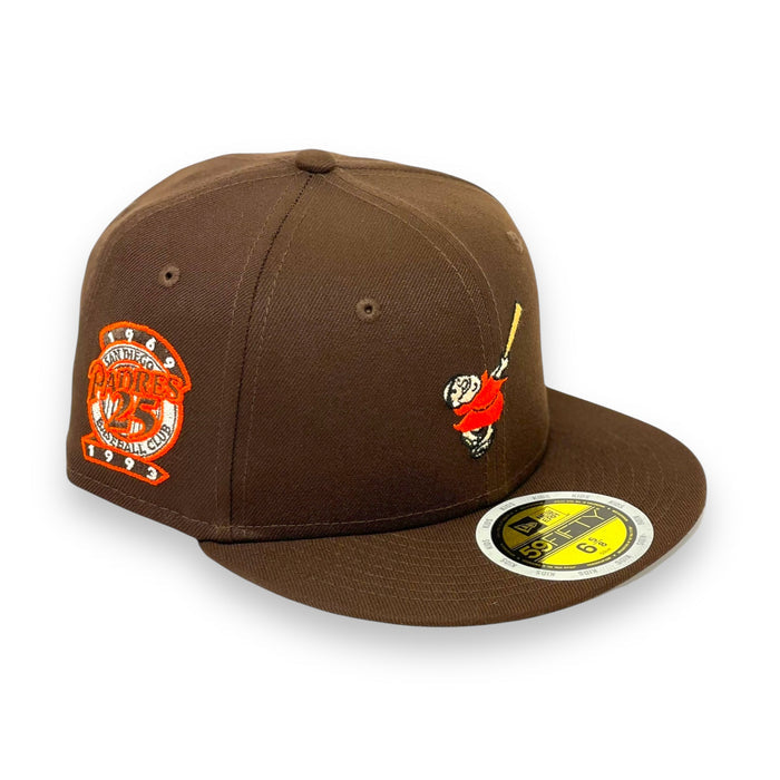 "KIDS" SAN DIEGO PADRES (BROWN)(25TH ANN) NEW ERA 59FIFTY FITTED