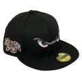 LAKE ELSINORE STORM (BLACK) "75TH ANN" NEW ERA 59FIFTY FITTED