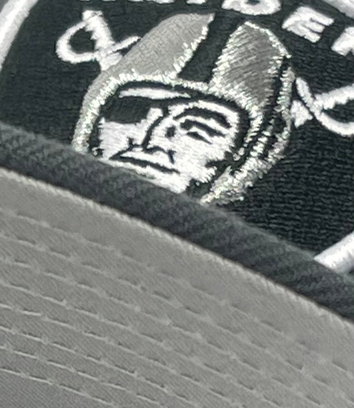 LAS VEGAS RAIDERS (DK GREY) "VEGAS RAIDER NATION " NEWERA 59FIFTY FITTED
