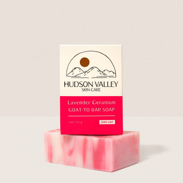 Lavender Geranium Natural Goat-to Bar SoapFarm ShopFound My Animal