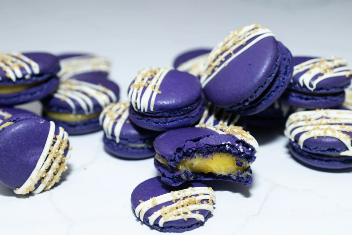 Lavender Macarons with Lemon Curd Refill Pack by Crumble Crate