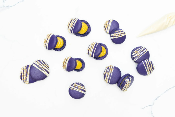 Lavender Macarons with Lemon Curd Refill Pack by Crumble Crate