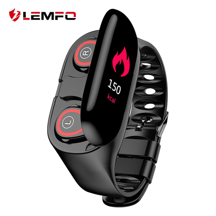 LEMFO M1 Newest AI Smart Watch With Bluetooth Earphone