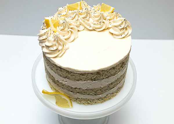 Lemon Poppy Seed Cake by Crumble Crate