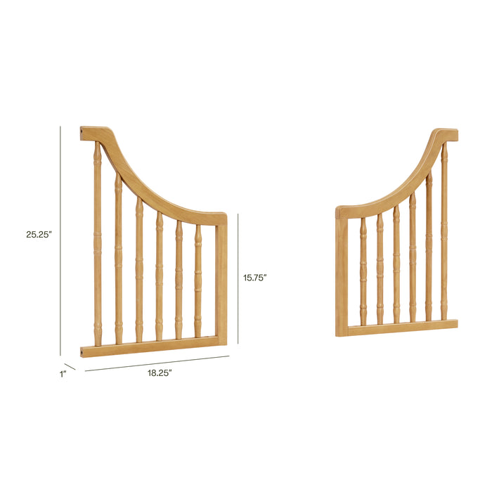 M7199HY,Namesake,Toddler Bed Conversion Kit in Honey
