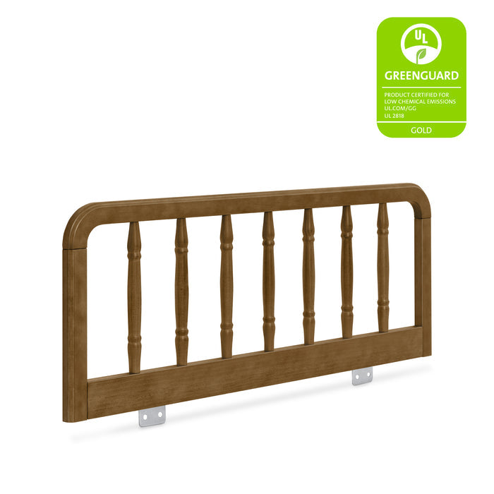 M7159NL,Namesake Kids,Liberty Spindle Twin/Full Bed Guardrail in Natural Walnut