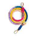 Light Prismatic Cotton Rope Dog Leash by Found My Animal | Adjustable & HandcraftedShop LeashesFound My AnimalS