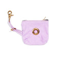 Lilac Waxed Cotton Canvas Poop Bag PouchPoop Bag PouchesFound My Animal