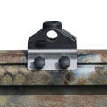 Locking Combination Side/Deck Mount - Black - With T Bolt Bracket